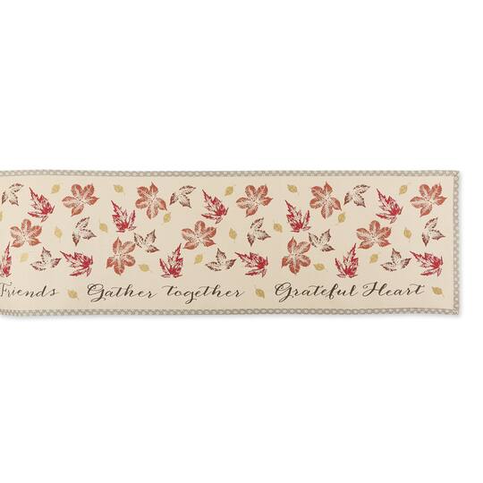 DII® 108" Gather Together Print Table Runner